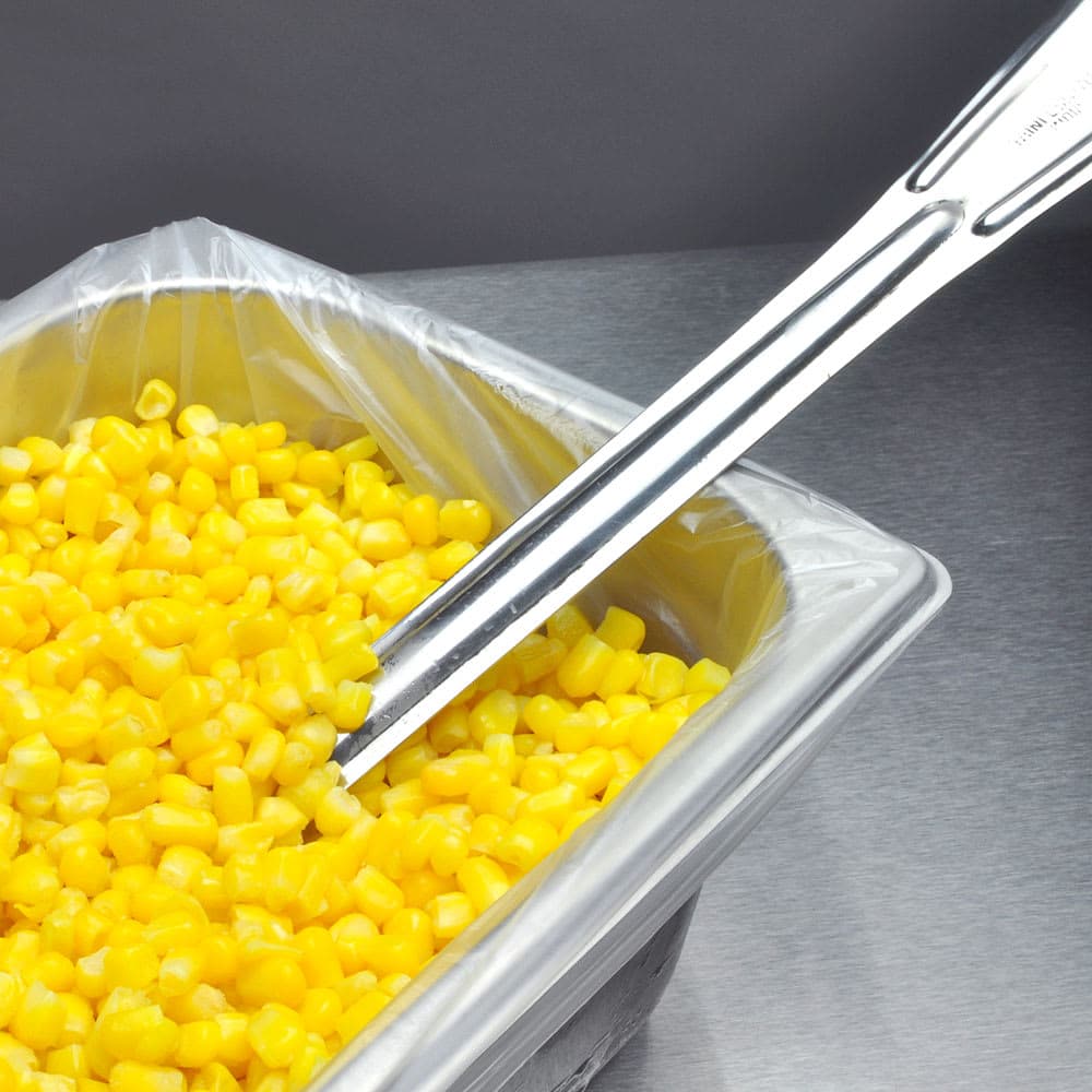 LK Packaging Pan Liners w/ Twist Ties for Steam Table Pans, 18" x 14", Poly (BOR1814HD)