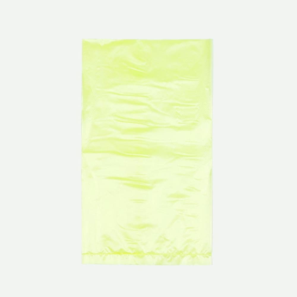 LK Packaging Merchandise Bag - 6 1/4" x 9 1/4", 0.6 mil HDPE, Yellow (C09YE)