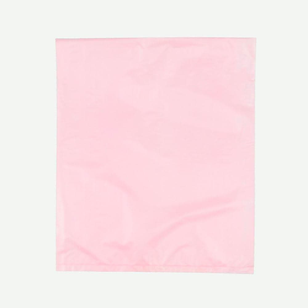 LK Packaging Merchandise Bag - 8 1/2" x 11", 0.6 mil HDPE, Rose (C11RSE)
