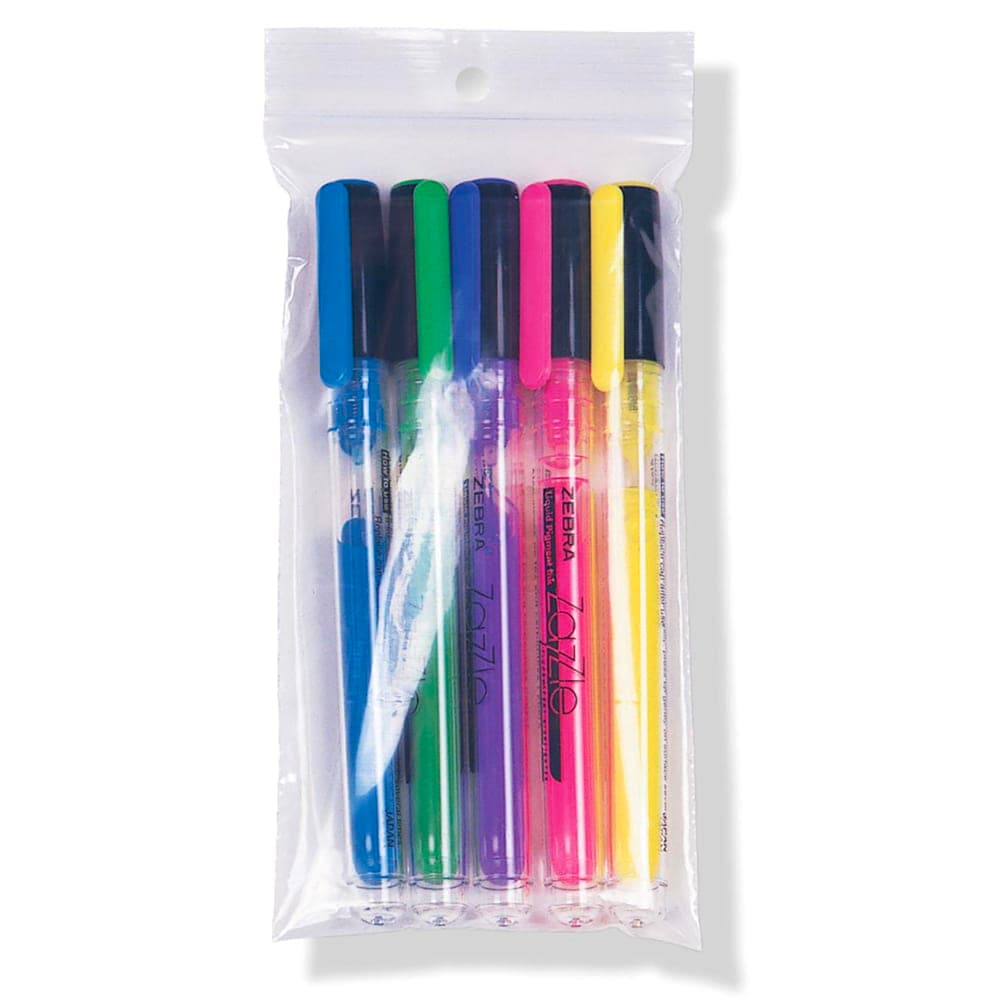 LK Packaging Zipper Seal Top Bag w/ Hang Hole - 9"L x 6"W, 2 mil LDPE, Clear (F20609H)