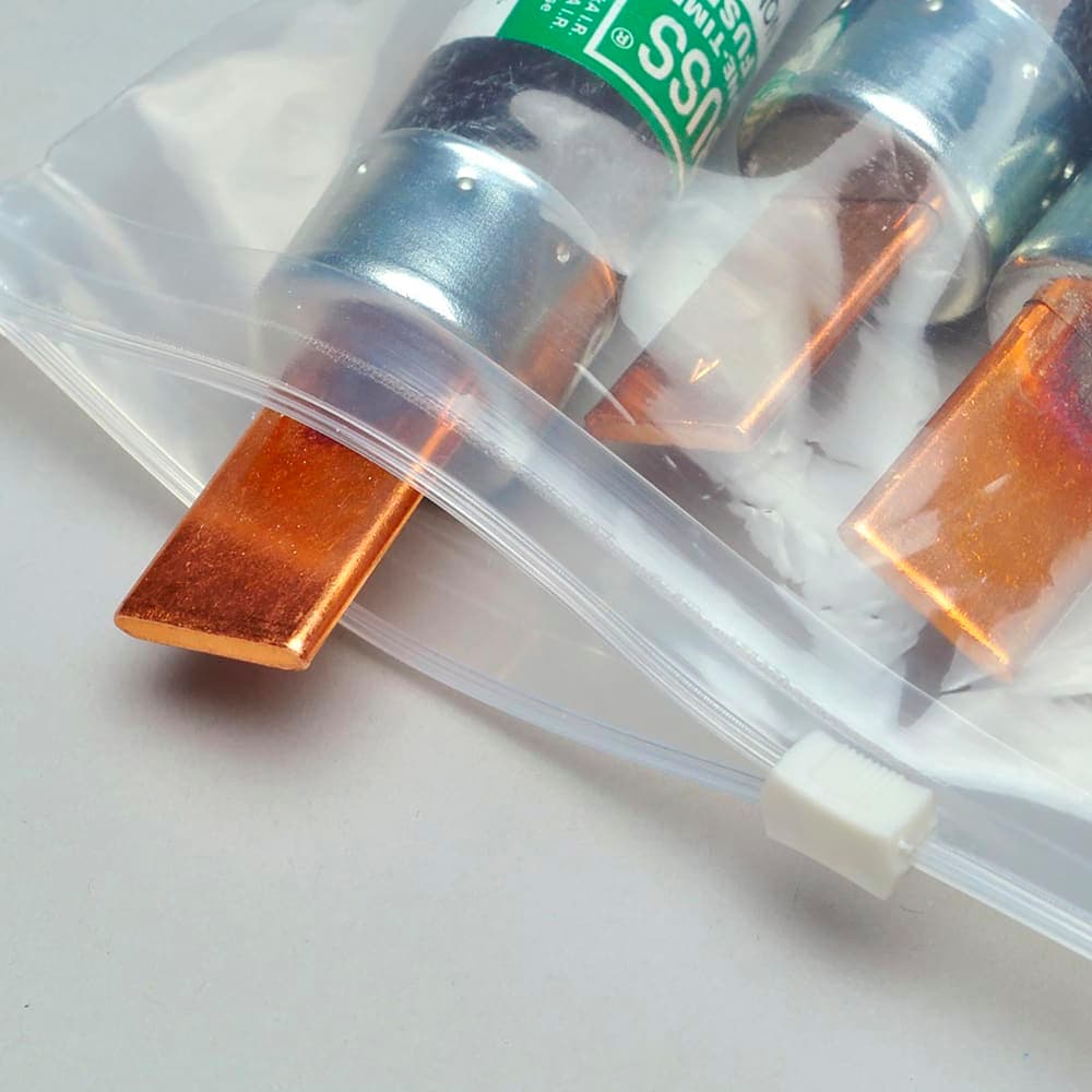 LK Packaging Slide Seal Food Storage Bag w/ Write-On Block - 14" x 11", Poly (FSL31411)