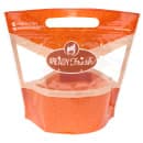 LK Packaging #ReadyFresh® Bottom Gusset Grab-N-Go Fried Chicken Pouch - 9" x 8" x 5" BG, #ReadyFresh (GNG985) thumbnail 2