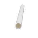 LK Packaging 7 3/4" Unwrapped Jumbo Paper Straw, White (GPSJ775UW) thumbnail 4