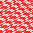 LK Packaging 7 3/4" Unwrapped Jumbo Paper Straw, Red/White Striped (GPSJ775UW-RE) thumbnail 5