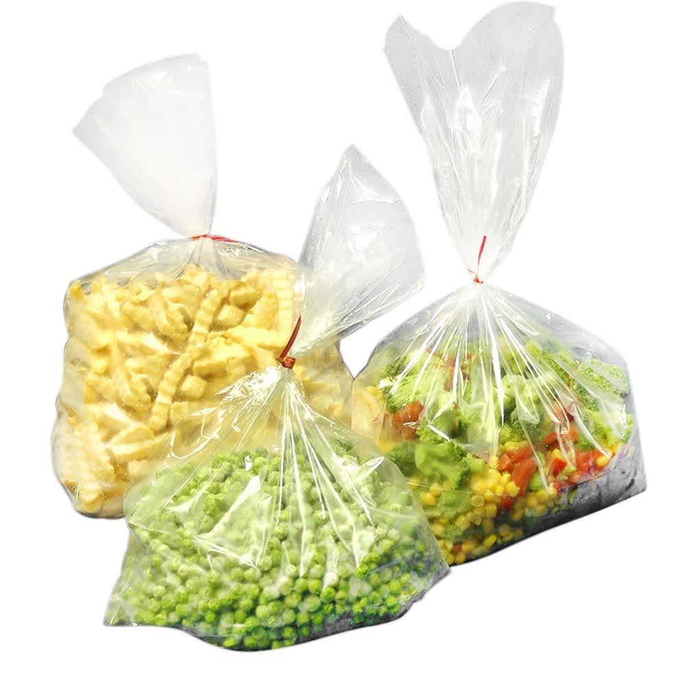 LK Packaging Side Gusset Food Storage Bag - 30" x 12", Poly (P10G128030)
