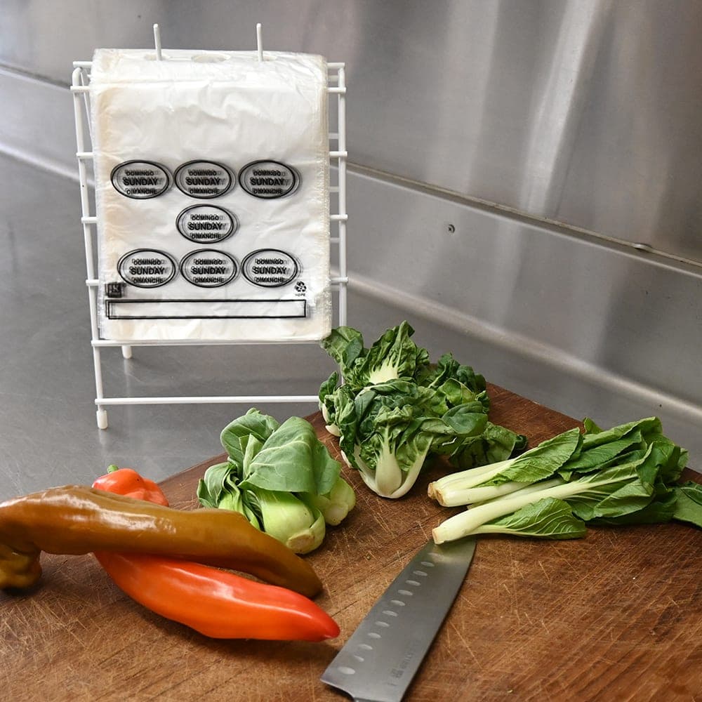 LK Packaging Printed Portion Control Food Storage Bags - 7" x 6 1/2", Poly (PCSUN6507)