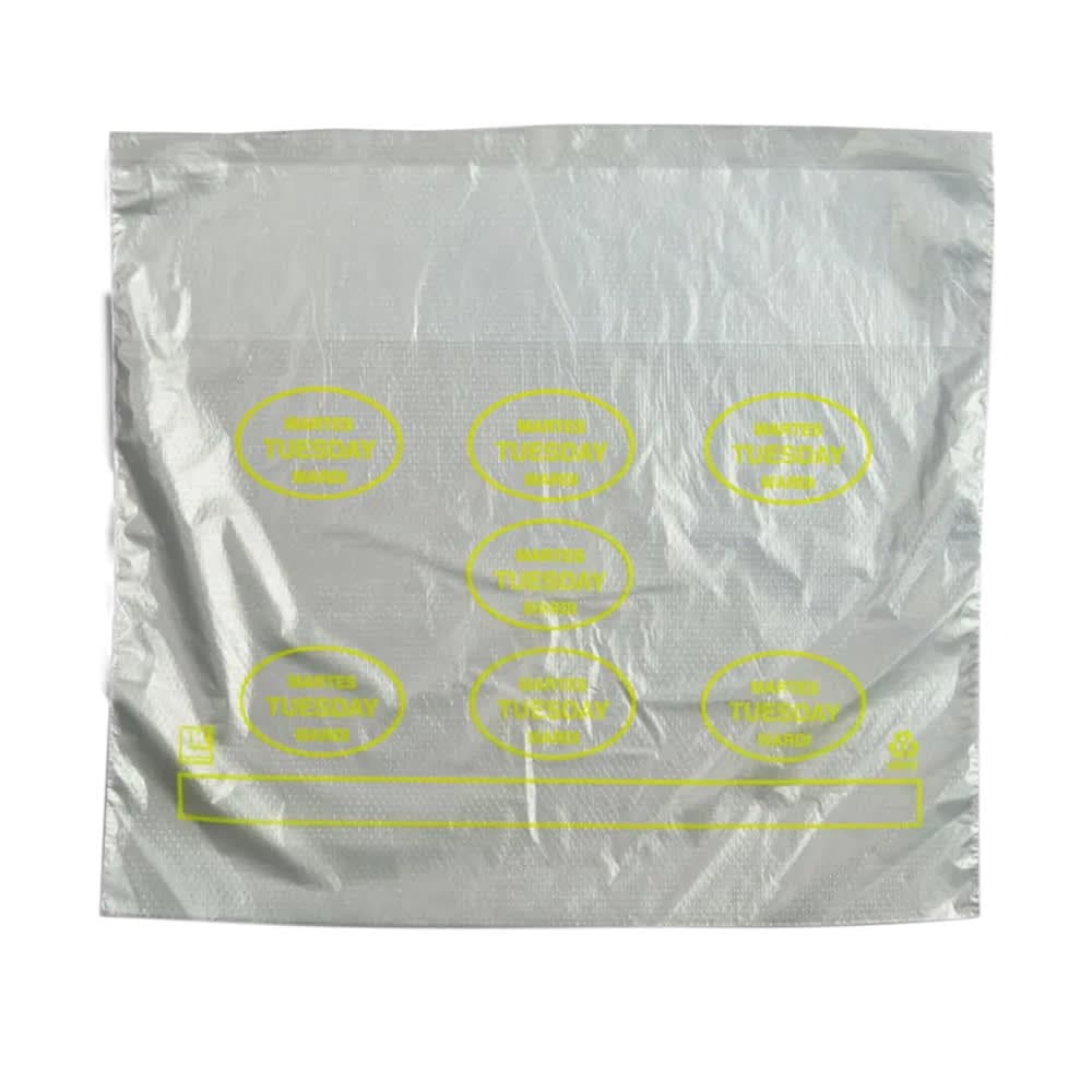 LK Packaging Printed Portion Control Food Storage Bags - 8 1/2" x 10", Poly (PCTUE1085)