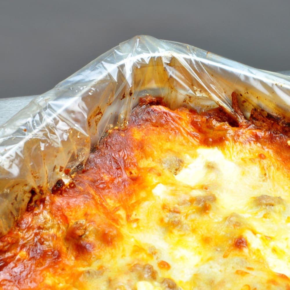 LK Packaging Pan Liners for Full-Size Deep Food Pans - 34" x 18", Poly (PL3418)