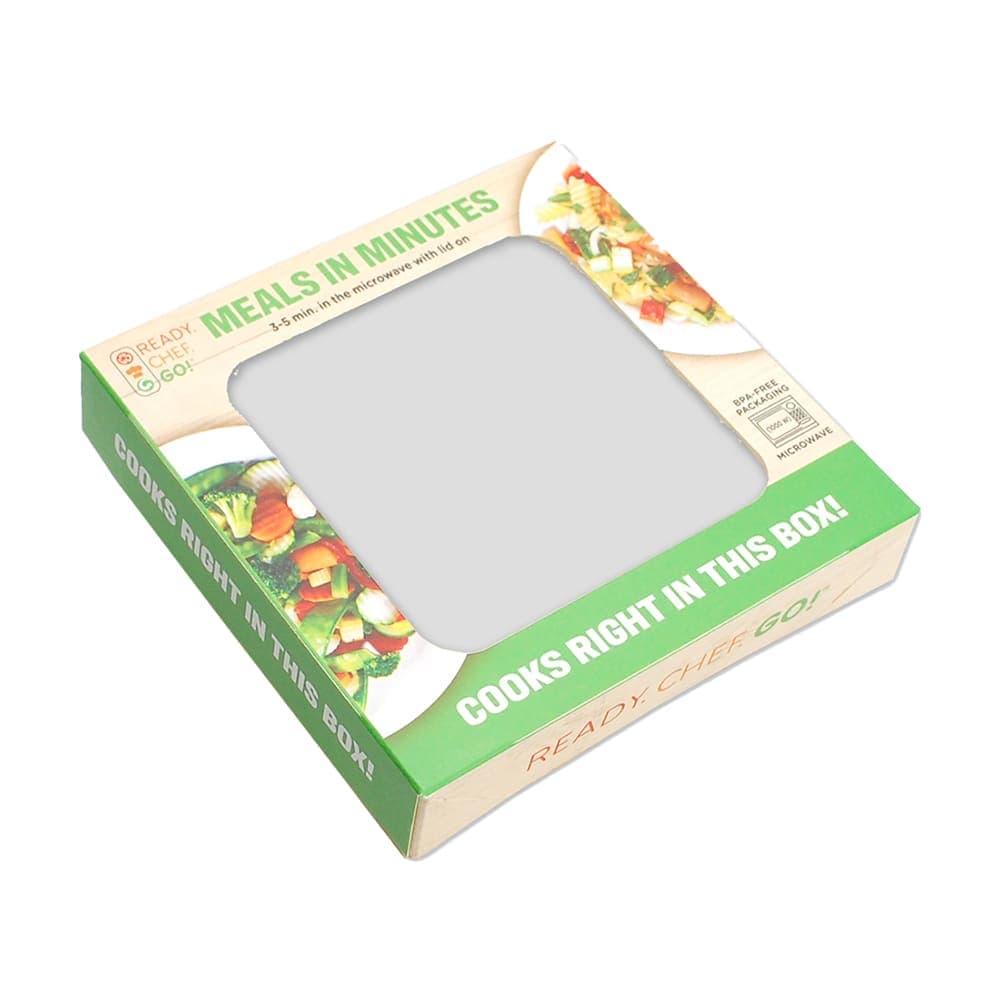LK Packaging Lid w/ Clear Window for RCG-MWSM - 5"L x 5"W (RCG-MWSMLD)