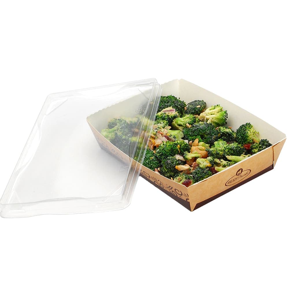 LK Packaging #ReadyFresh® Kraft Container - 7 1/2"L x 5 1/2"W x 2"H (RF-CNTLG)