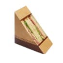 LK Packaging #ReadyFresh® Sandwich Pack w/ Window - 6 4/5" x 2 4/5" x 4 4/5", Kraft (RFCP-SNDWCH) thumbnail 2
