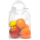 LK Packaging Fast Take® Poly Take Out Bag w/ Handles - 8 1/2" x 6 3/4" x 4 3/4", Clear (TO6484) thumbnail 5
