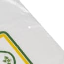 LK Packaging Vented Greens Bag w/ Wicket Dispenser - 18" x 17", Poly (VTD1718HI-DGRN) thumbnail 4