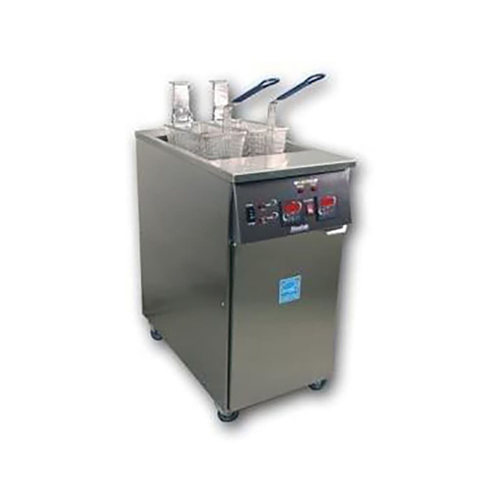 Resfab Electric Fryer - (1) 55 lb Vat, Floor Model, 240v/1ph (MB-50AT)