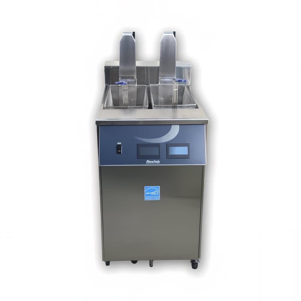 Resfab Electric Fryer - (1) 85 lb Vat, Floor Model, 240v/3ph (MB-85AT)