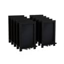 Flash Furniture 10-HFKHD-GDIS-CRE8-222315-GG Chalkboard Sign w/ Legs - 10 Pack, 9 1/2"W x 14"H, Pine Wood Frame, Black thumbnail 3