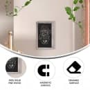 Flash Furniture 10-HGWA-GDIS-CRE8-662315-GG Wall Mount Chalkboard Sign - 10 Pack, 11"W x 17"H, Pine Wood Frame, White thumbnail 5