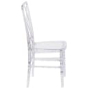 Flash Furniture BH-H007-CRYSTAL-GG Stacking Chiavari Chair - Polycarbonate, Crystal Ice thumbnail 3