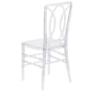 Flash Furniture BH-H007-CRYSTAL-GG Stacking Chiavari Chair - Polycarbonate, Crystal Ice thumbnail 4