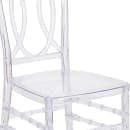 Flash Furniture BH-H007-CRYSTAL-GG Stacking Chiavari Chair - Polycarbonate, Crystal Ice thumbnail 7