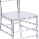 Flash Furniture BH-ICE-CRYSTAL-GG Stacking Chiavari Chair - Polycarbonate, Crystal Ice thumbnail 7