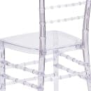 Flash Furniture BH-ICE-CRYSTAL-GG Stacking Chiavari Chair - Polycarbonate, Crystal Ice thumbnail 8