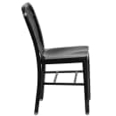 Flash Furniture CH-61200-18-BK-GG Chair w/ Vertical Slat Back - Steel, Black thumbnail 3