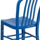 Flash Furniture CH-61200-18-BL-GG Chair w/ Vertical Slat Back - Steel, Blue thumbnail 8