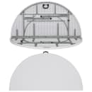 Flash Furniture DAD-183RZ-GG 71" Round Folding Table w/ Granite White Plastic Top, 29"H thumbnail 5