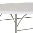 Flash Furniture DAD-183RZ-GG 71" Round Folding Table w/ Granite White Plastic Top, 29"H thumbnail 7
