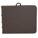 Flash Furniture DAD-FT-180Z-GG Rectangular Folding Table w/ Brown Rattan Top, 29"H thumbnail 5