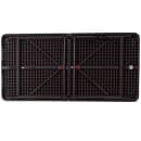 Flash Furniture DAD-LF-122Z-GG Rectangular Folding Table w/ Wood Grain Plastic Top - 48-1/4"W x 23-1/2"D x 29-1/2"H thumbnail 4