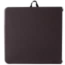 Flash Furniture DAD-LF-122Z-GG Rectangular Folding Table w/ Wood Grain Plastic Top - 48-1/4"W x 23-1/2"D x 29-1/2"H thumbnail 5