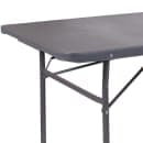 Flash Furniture DAD-LF-183Z-DG-GG Rectangular Folding Table w/ Dark Gray Plastic Top - 72"W x 30"D x 29"H thumbnail 7
