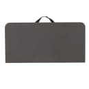 Flash Furniture DAD-LF-86-DG-GG 34" Square Folding Table w/ Dark Gray Plastic Top, 28 1/2"H thumbnail 5