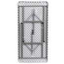 Flash Furniture DAD-YCZ-122-2-GG Rectangular Folding Table w/ Granite White Plastic Top - 48 1/4"W x 24"D x 29"H thumbnail 3