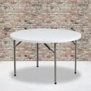 Flash Furniture DAD-YCZ-122R-GG 48" Round Folding Table w/ Granite White Plastic Top, 29 1/4"H thumbnail 5