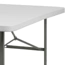 Flash Furniture DAD-YCZ-152Z-GG Rectangular Folding Table w/ Granite White Plastic Top - 60"W x 30"D x 29"H thumbnail 4