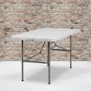 Flash Furniture DAD-YCZ-152Z-GG Rectangular Folding Table w/ Granite White Plastic Top - 60"W x 30"D x 29"H thumbnail 6
