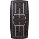 Flash Furniture DAD-YCZ-172-GG 67 1/2" Round Folding Table w/ Brown Plastic Rattan Pattern Top, 28 3/4"H thumbnail 2