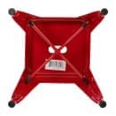 Flash Furniture ET-BT3503-18-RED-GG Stacking Backless Dining Stool - Iron, Red thumbnail 8