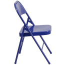 Flash Furniture HF3-BLUE-GG Steel Folding Chair - Blue thumbnail 3