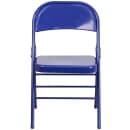 Flash Furniture HF3-BLUE-GG Steel Folding Chair - Blue thumbnail 5