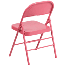 Flash Furniture HF3-PINK-GG Steel Folding Chair - Pink thumbnail 4