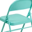 Flash Furniture HF3-TEAL-GG Steel Folding Chair - Teal thumbnail 8