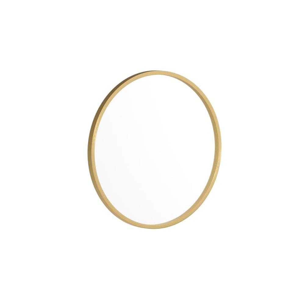 Flash Furniture HFKHD-0GD-CRE8-291315-GG 20" Round Large Accent Wall Mirror, Metal, Gold