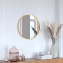 Flash Furniture HFKHD-0GD-CRE8-291315-GG 20" Round Large Accent Wall Mirror, Metal, Gold thumbnail 3