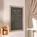 Flash Furniture HGWA-6GD-CRE8-264315-GG Wall Mount Chalkboard Sign - 24"W x 36"H, Pine Wood Frame thumbnail 4