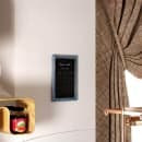 Flash Furniture HGWA-GDIS-CRE8-562315-GG Wall Mount Chalkboard Sign - 11"W x 17"H, Pine Wood Frame, Rustic Blue thumbnail 3