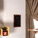 Flash Furniture HGWA-GDIS-CRE8-762315-GG Wall Mount Chalkboard Sign - 11"W x 17"H, Pine Wood Frame, Brown thumbnail 3